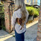 Tiger Striped Button Down