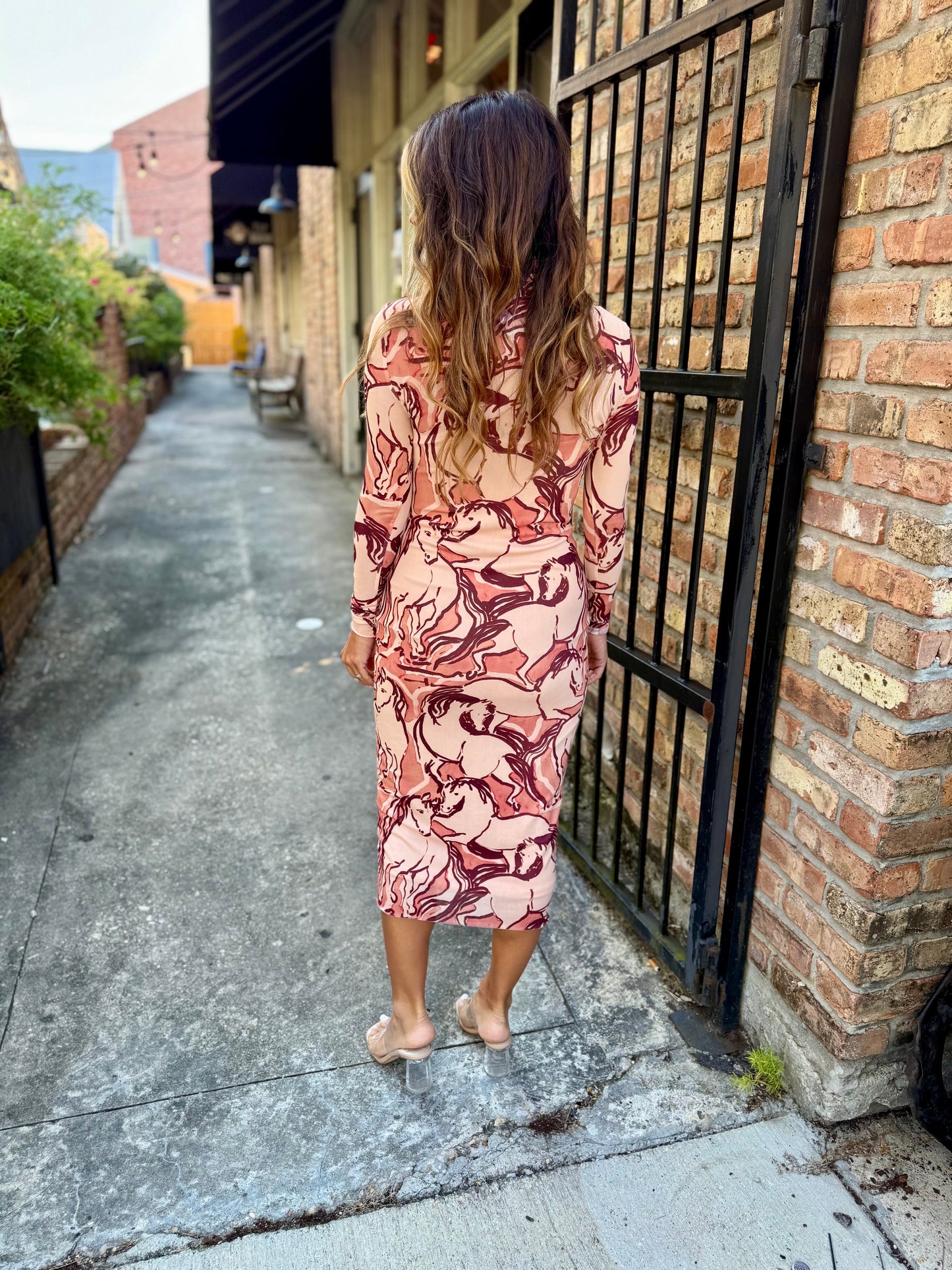 Vivienne Dress- Sorrel Horse