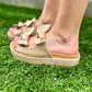 Kiki Platform Sandal- Raffia