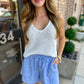 Vayla Crochet Tank- White