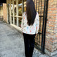 Queen Skeleton Button Up Top
