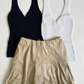 Ellis Skort- Taupe Greige