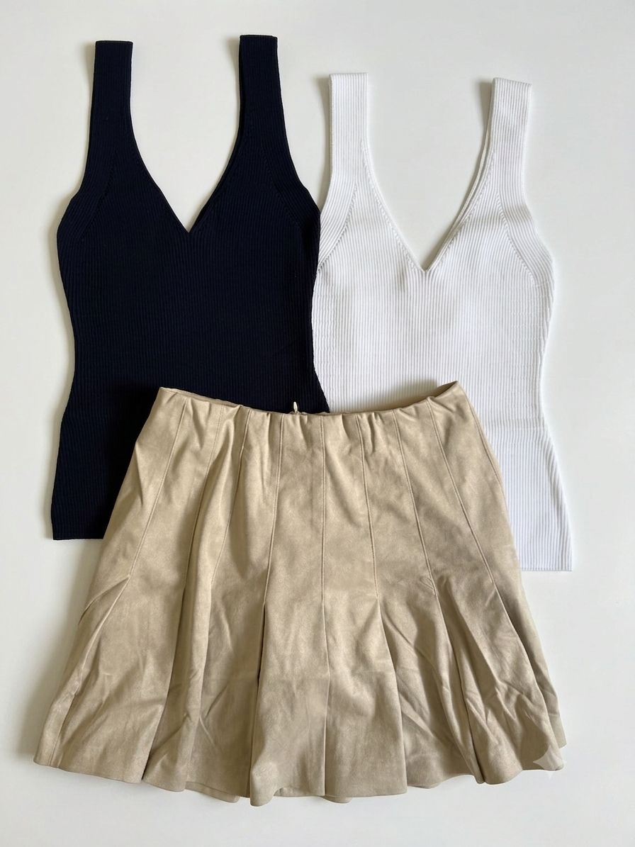 Ellis Skort- Taupe Greige