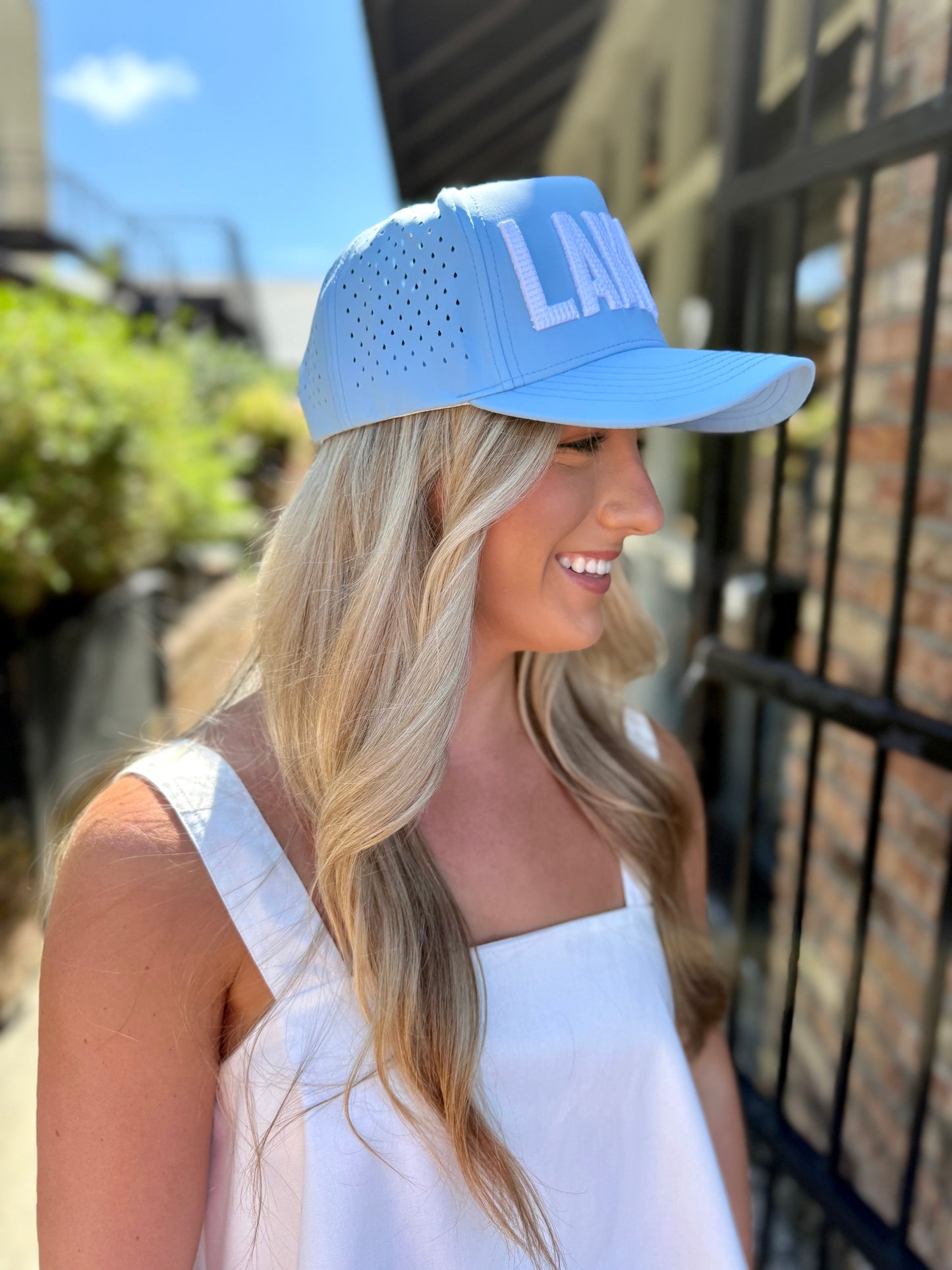Lakers 3D Golf Hat- Baby Blue