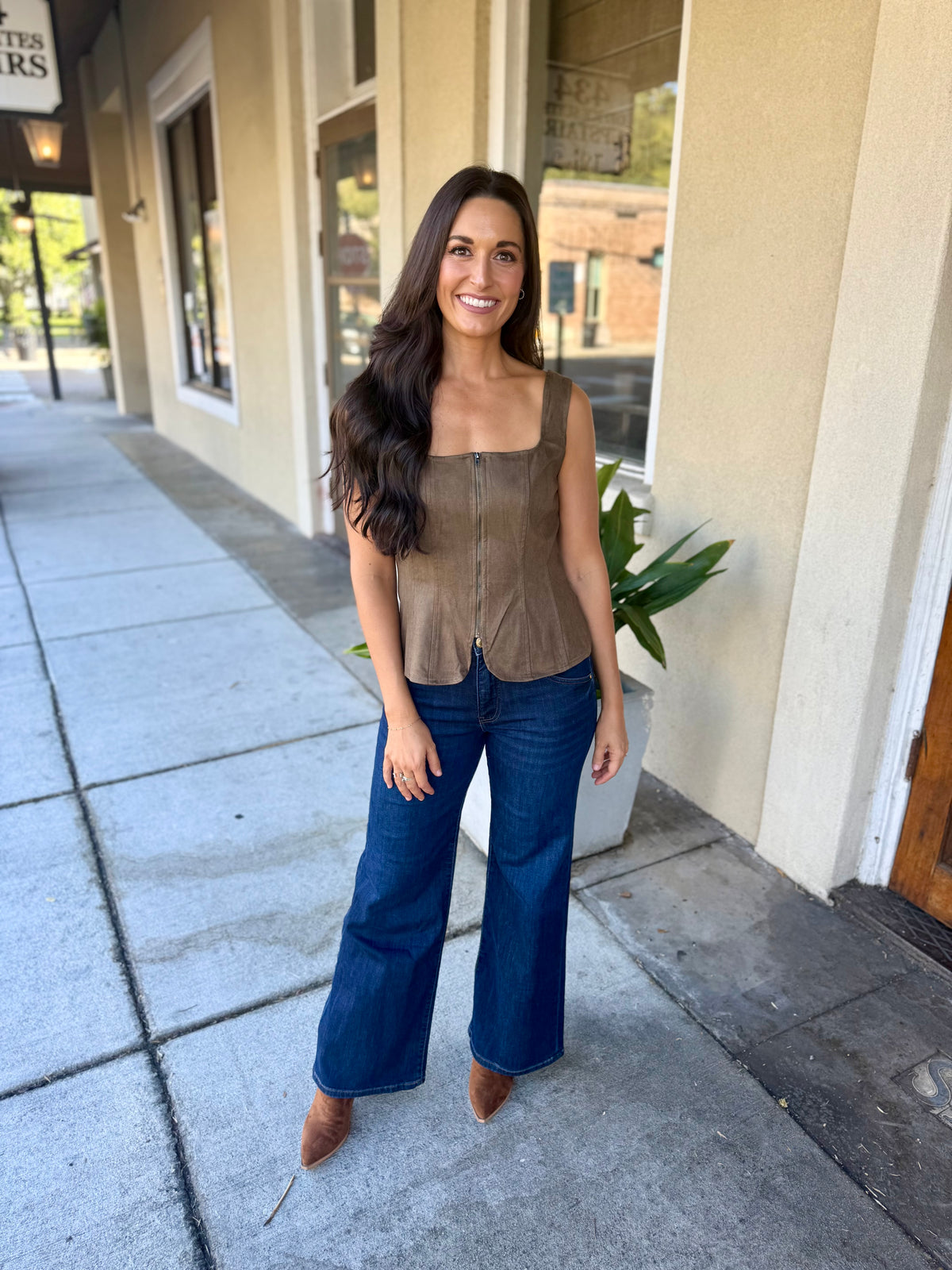 Urban Fall Top- Olive