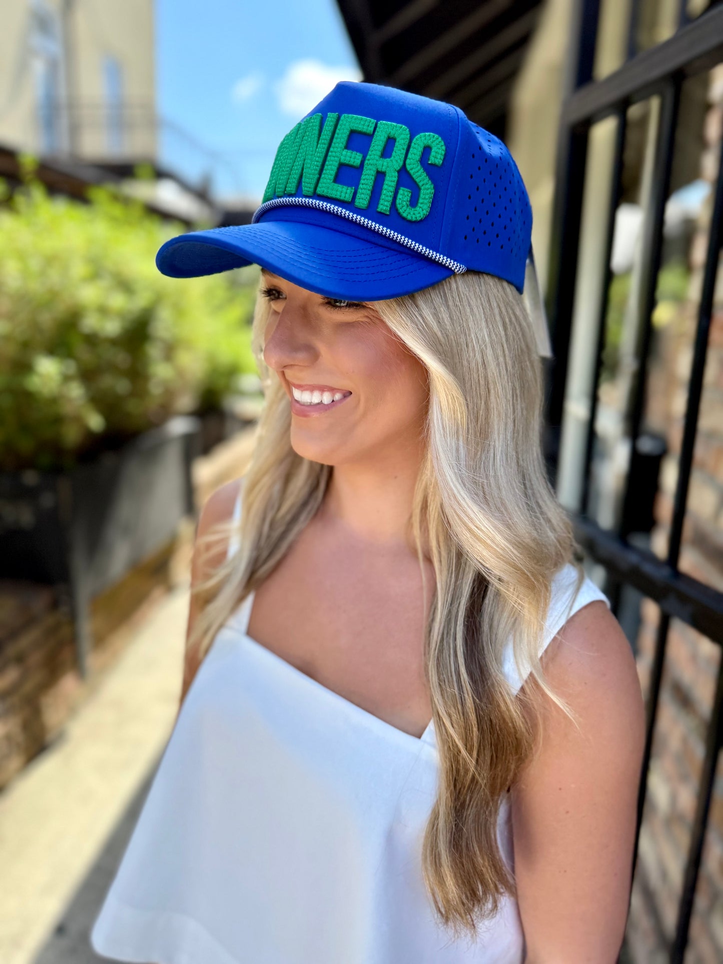 Runners 3D Golf Hat- Royal