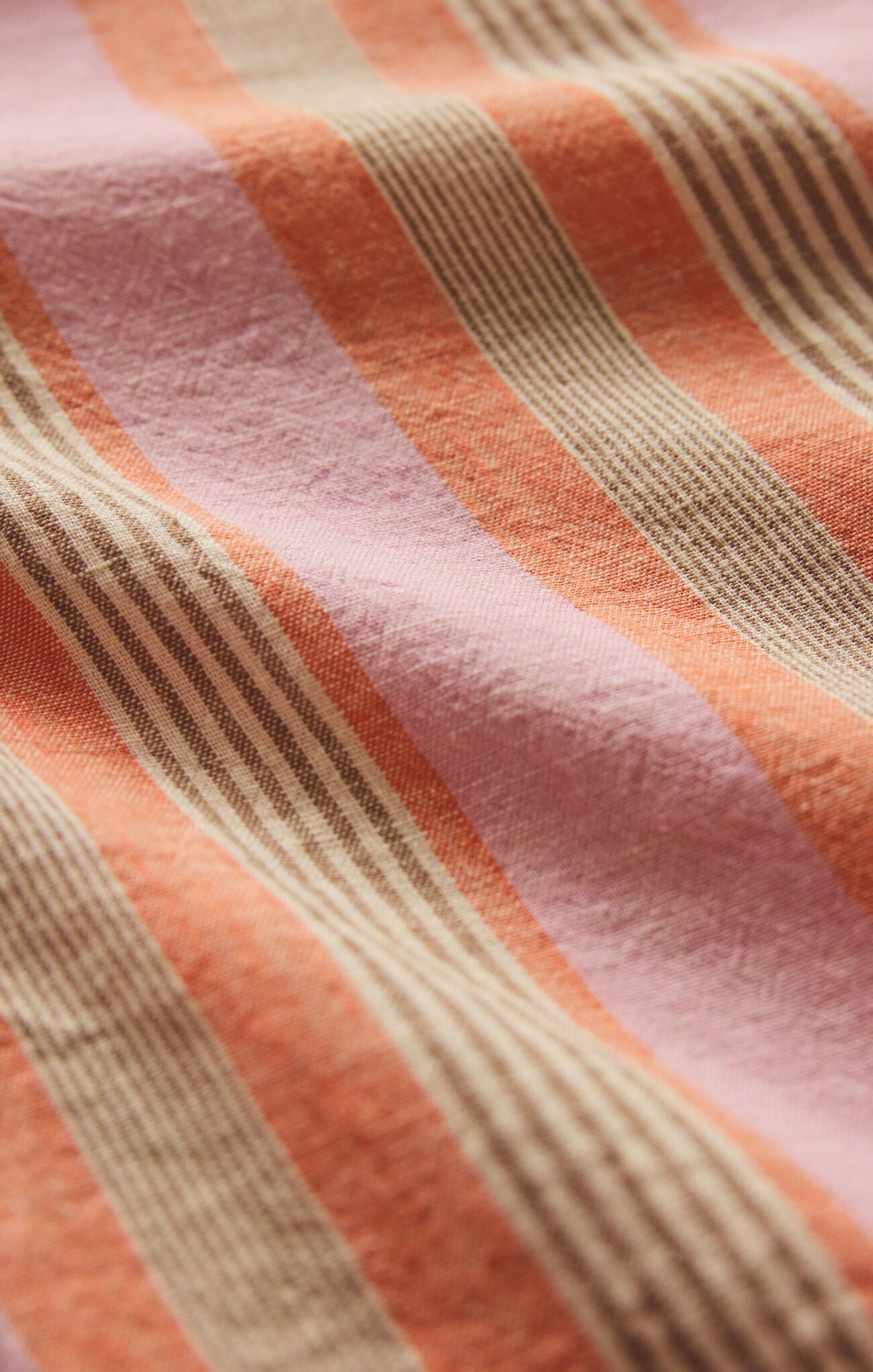 Z Supply Perfect Stripe Short- Tiger Lily