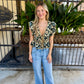 Talia Top- Luxe Trellis