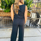 Z Supply Layover Jumpsuit- Black