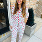 Charlotte Lattice Garland Pajamas