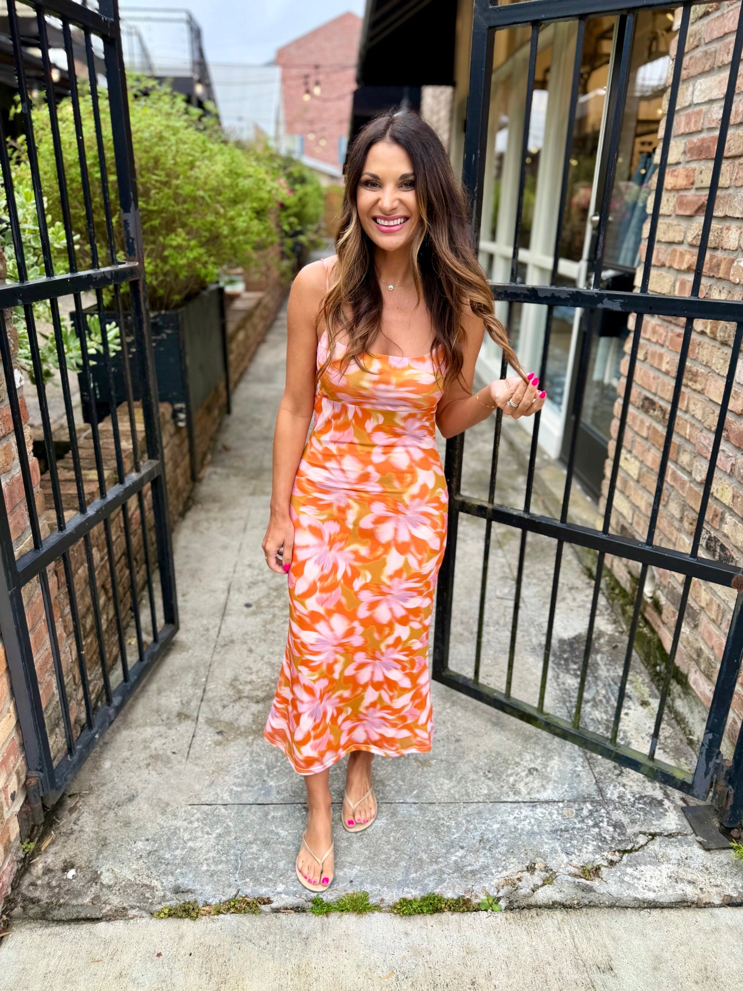 Mykonos Dream Midi Dress