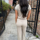 Relax Knit Top- Taupe