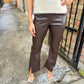 Nicollette Pant- Espresso