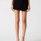 Brightin Denim Skort- Washed Black