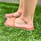 Bali Sandal- Blush Snake