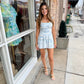 Lovely Pond Mini Dress Romper