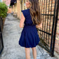 Dyanne Dress- Midnight Blue