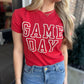 Puff Game Day Tee- Red