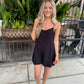 Z Supply Sandpiper Romper- Black