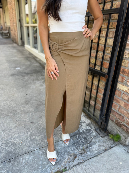 Salome Skirt- Bark