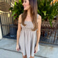 Eastern Plaid Smocked Mini Dress