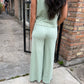 Z Supply Sloane V-Neck Tank- Crystal Green