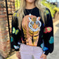 Queen Butterfly Tiger Sweatshirt