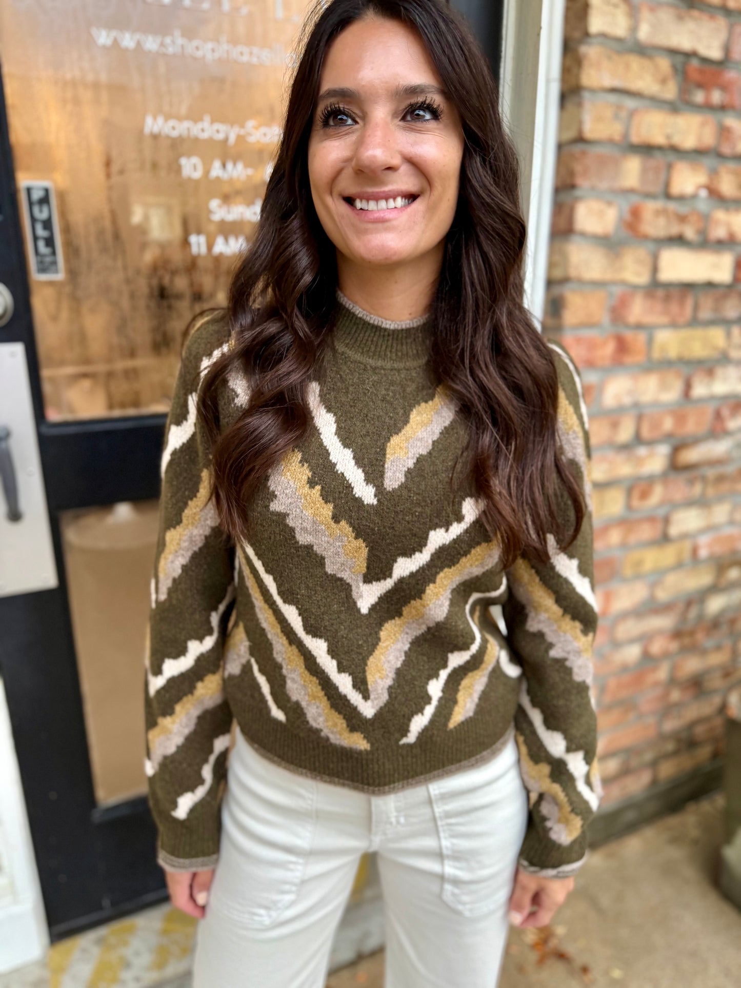 Paloma Sweater- Olive