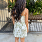 Z Supply Maude Tiki Tide Mini Dress- Island Coconut