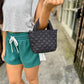 Wally Mini Metro Bag- Black