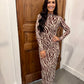 Z Supply Sevilla Zebra Mesh Midi Dress