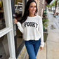 Z Supply Spooky Sweater- Sandstone