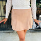 Pointelle Fitted Top- Ivory/Blush