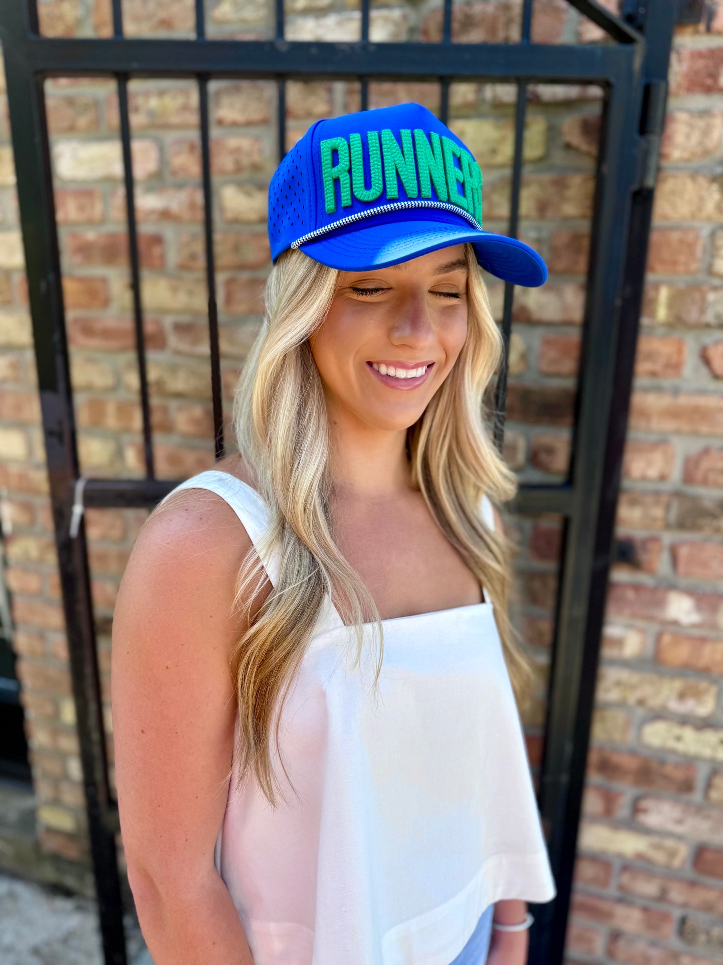 Runners 3D Golf Hat- Royal