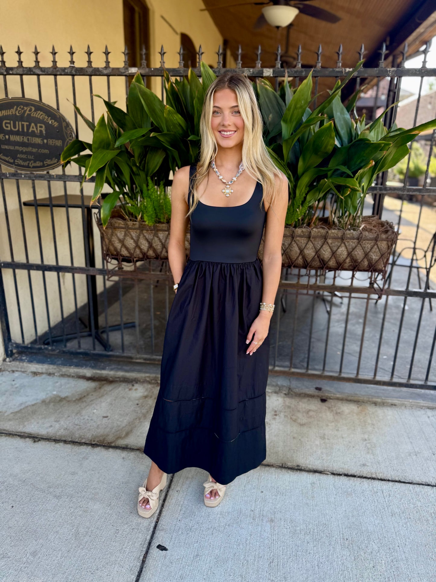 Z Supply Johanna Maxi Dress- Black