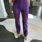 Freret Front Pocket Denim- Purple