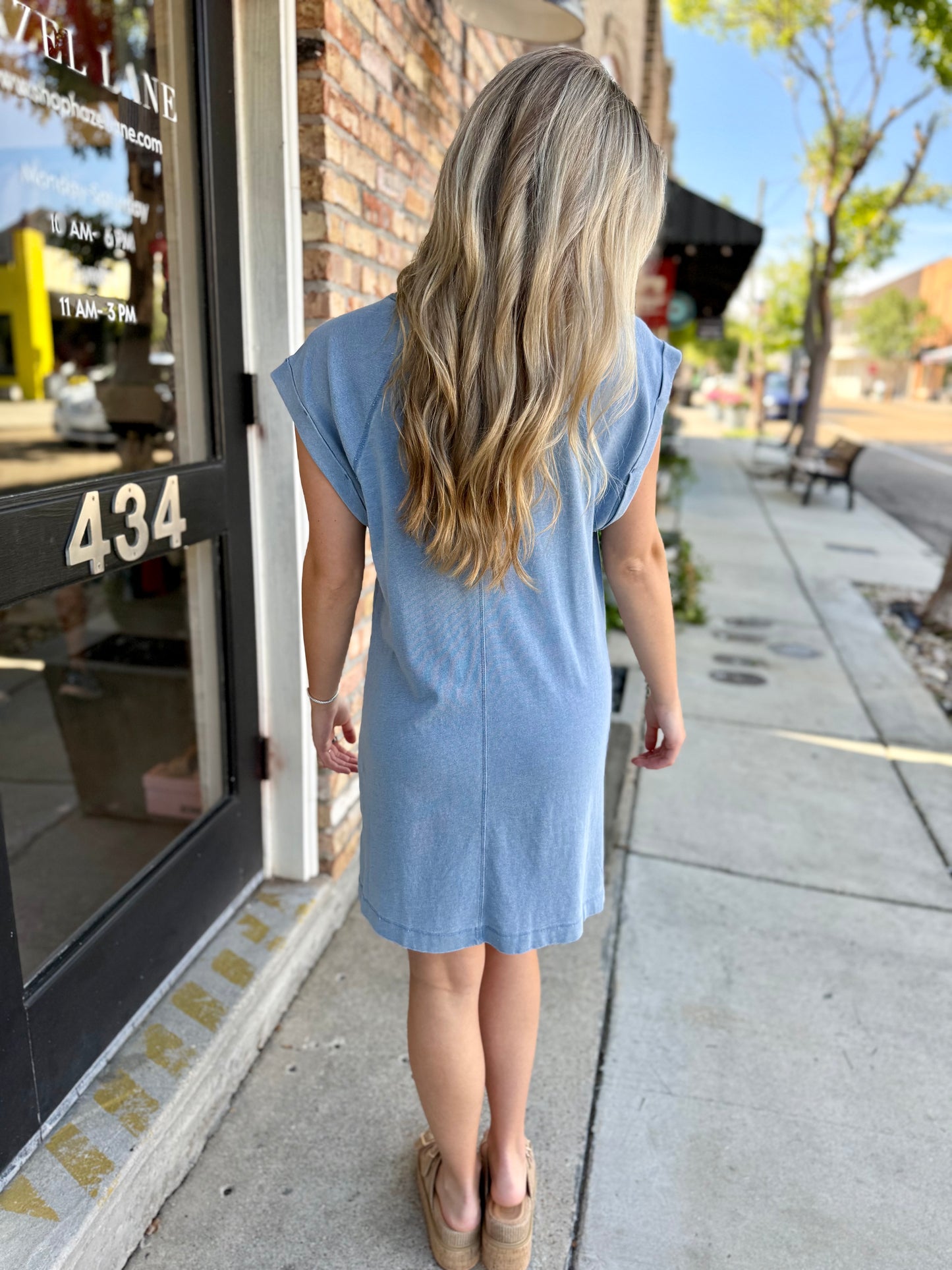 Z Supply Tate Jersey Mini Dress