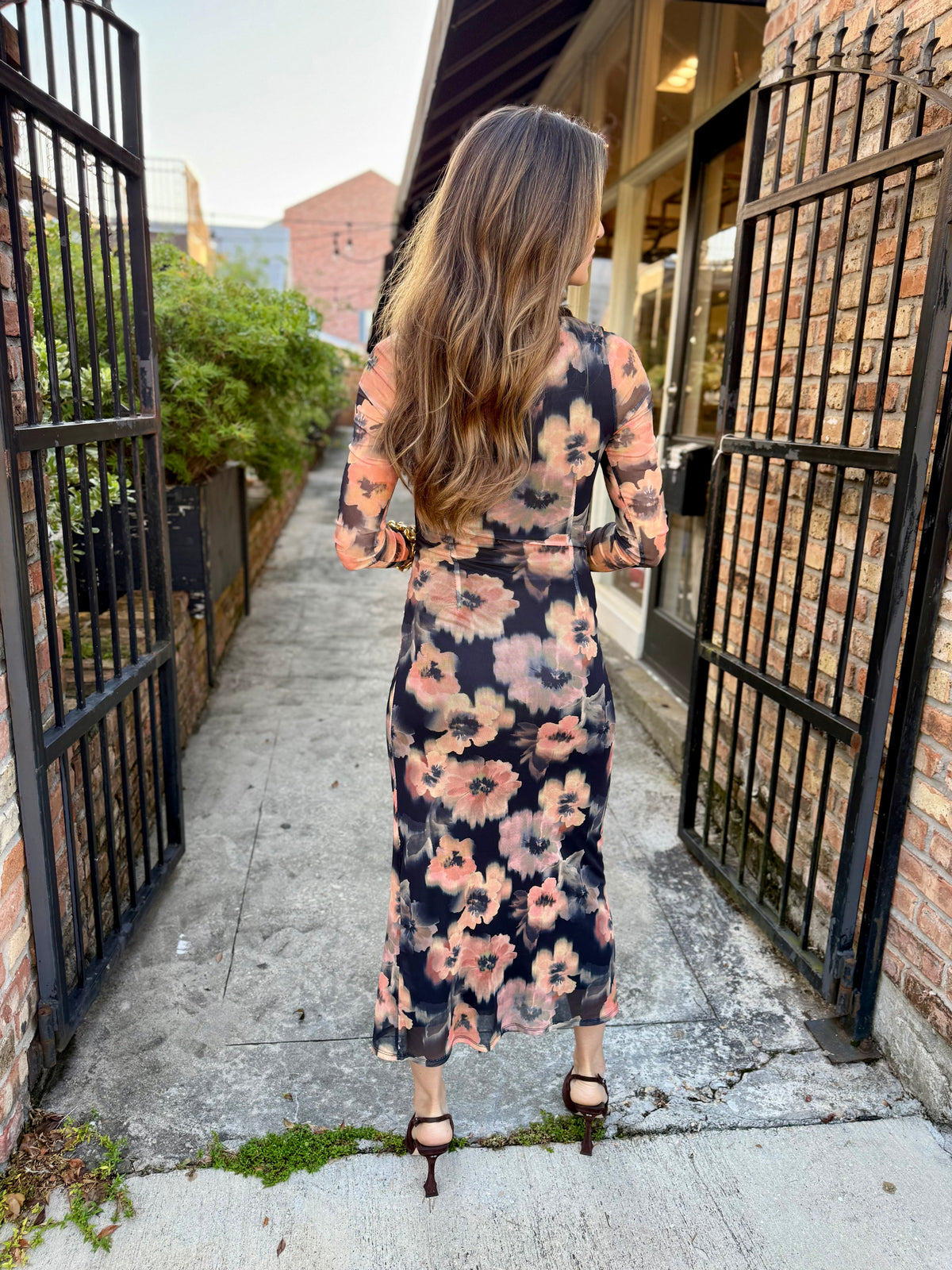 Garden Grit Maxi Dress