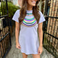 Mardi Gras Bead Dress- Lavender