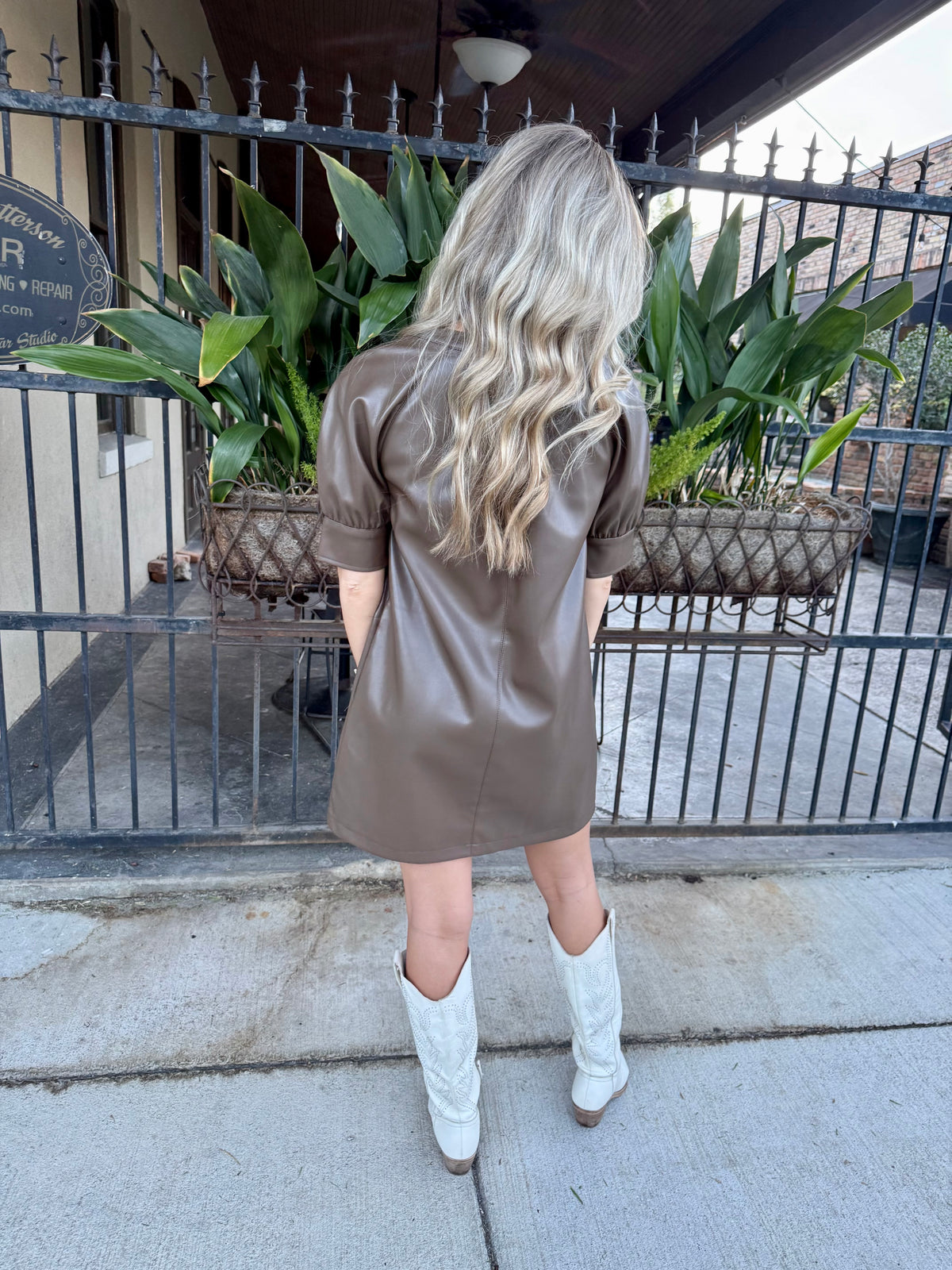 Sharleene Dress- Cocoa