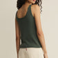 Z Supply Perch Sweater Tank- Everglade