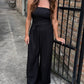 Royale Tube Jumpsuit- Black