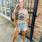 Z Supply Sunday Funday Boyfriend Tee- Latte