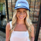 Hawks Trucker Hat- Navy/White