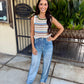 Fall Stripe Sweater Vest