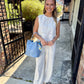 Danny Shoulder Bag- Blue
