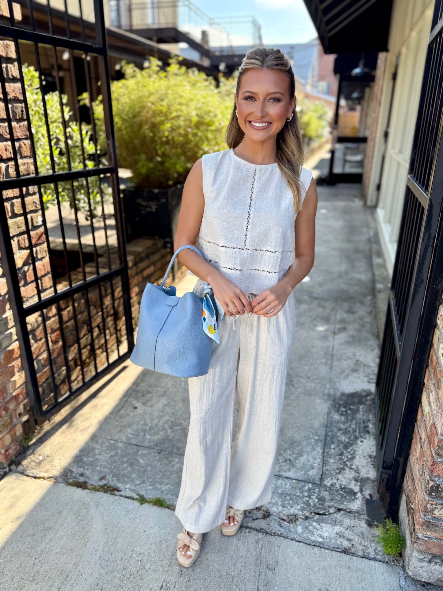 Danny Shoulder Bag- Blue