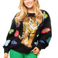 Queen Butterfly Tiger Sweatshirt