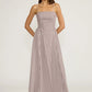 Kalley Maxi Dress- Brown