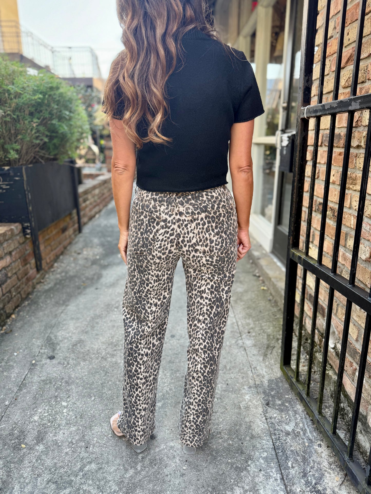 Jessie Crop Sweater- Black